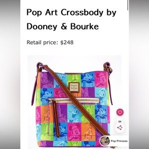 Dooney & Bourke Pop art Disney crossbody bag